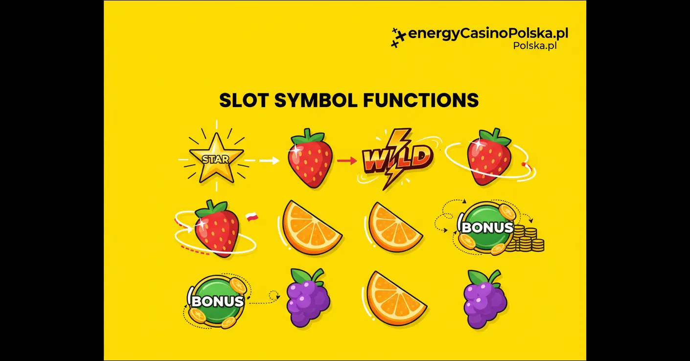 Symbole i funkcje specjalne w Fruit Party